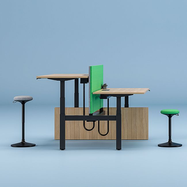 WOBBY Sitzhocker | Ø400 mm, Sitzhöhe 590 – 850 mm