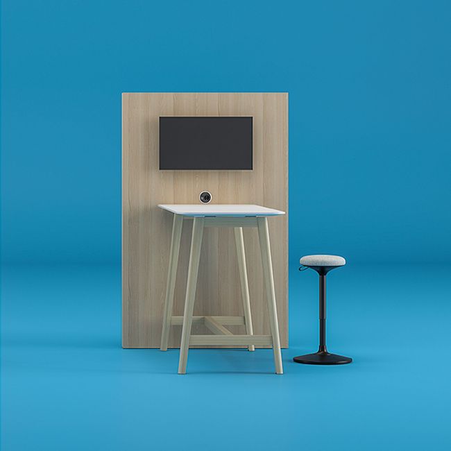 WOBBY Sitzhocker | Ø400 mm, Sitzhöhe 590 – 850 mm