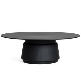 DORIA Couchtisch | Ø 800-1200 mm, Säule