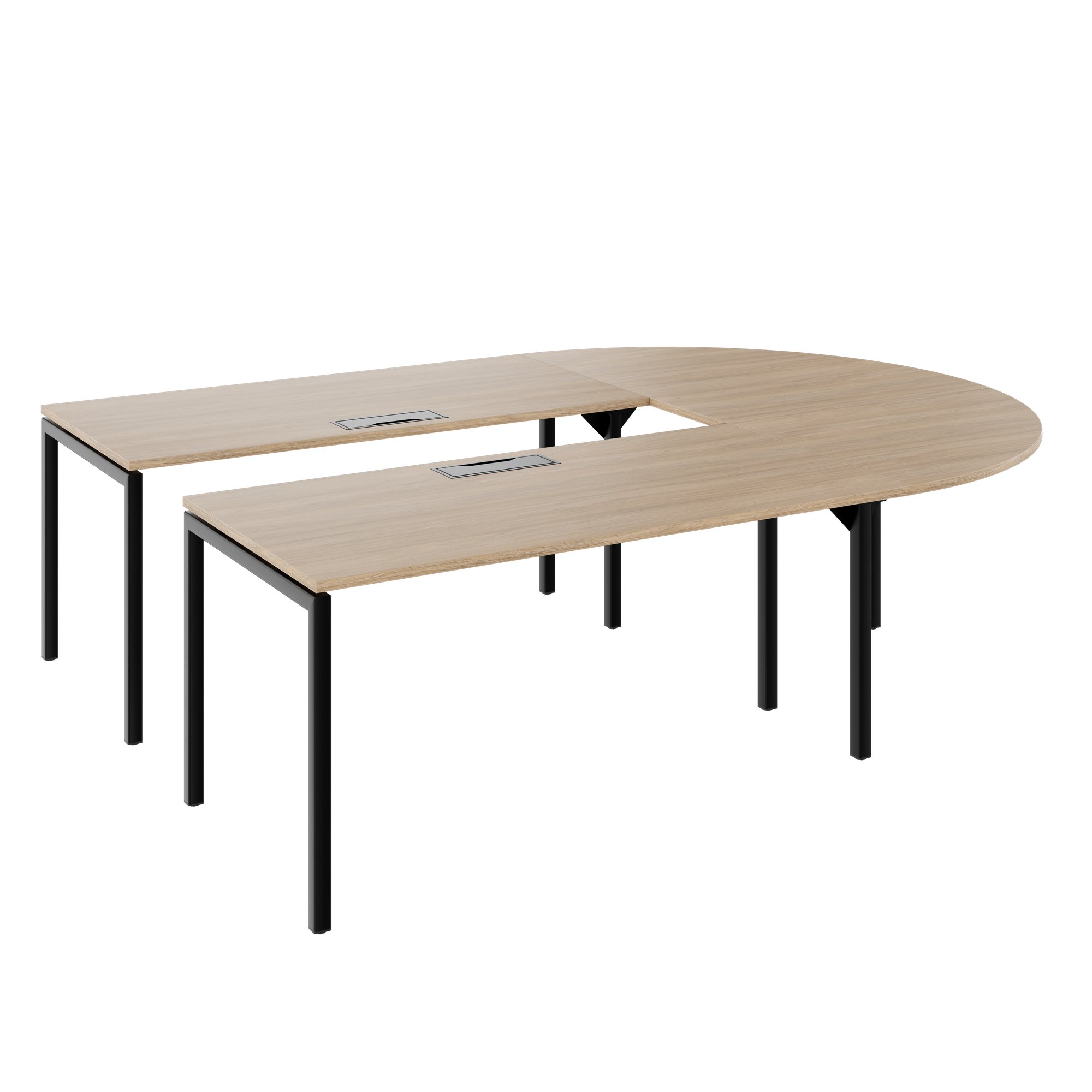 NOVA Konferenztisch | 2600-4600 mm, U-Form, optionale Elektrifizierung - 1 Main Image