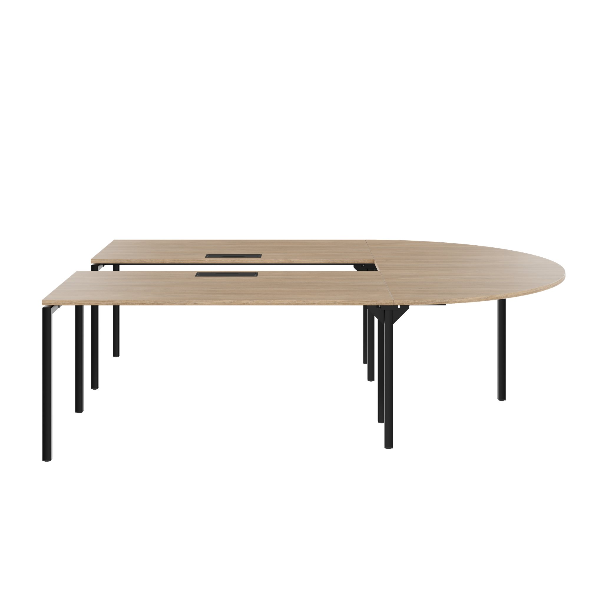 NOVA Konferenztisch | 2600-4600 mm, U-Form, optionale Elektrifizierung - 3 Main Image