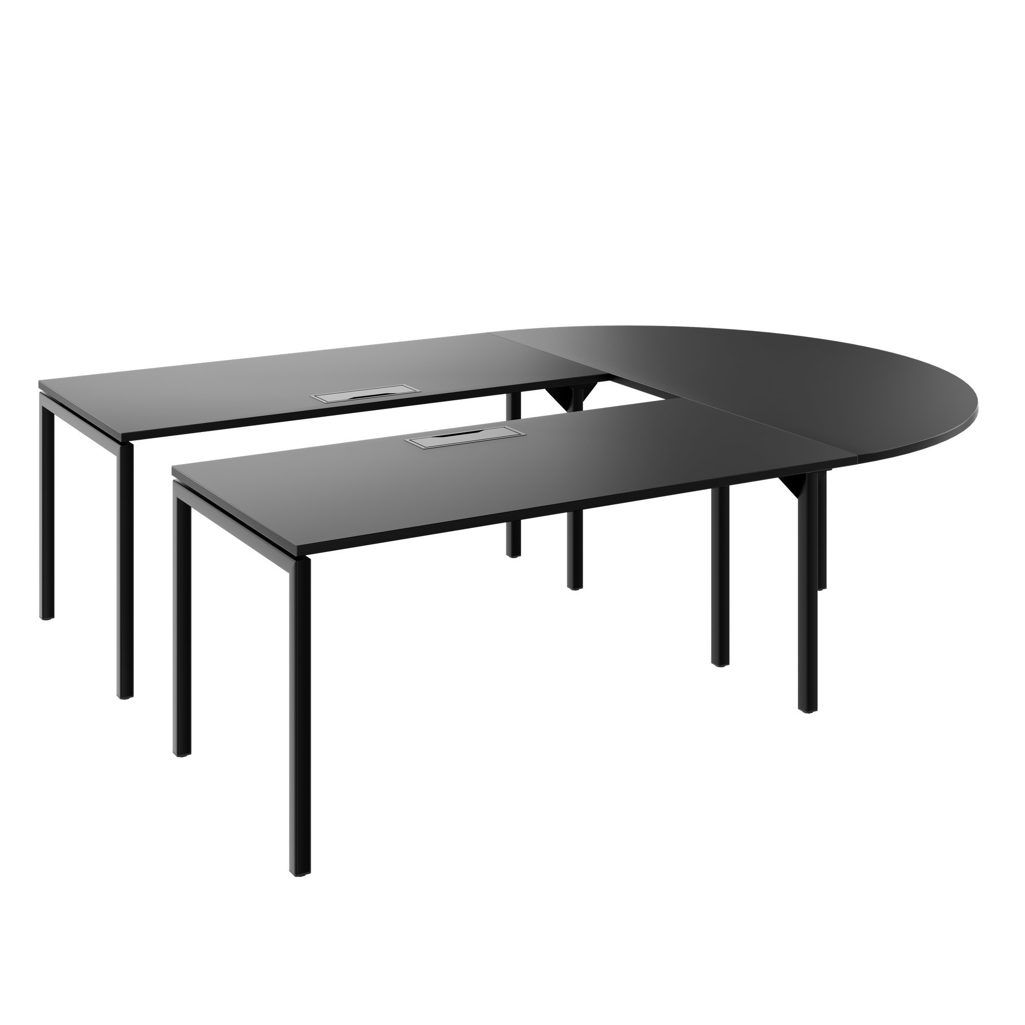 NOVA Konferenztisch | 2600-4600 mm, U-Form, optionale Elektrifizierung - 8 Main Image