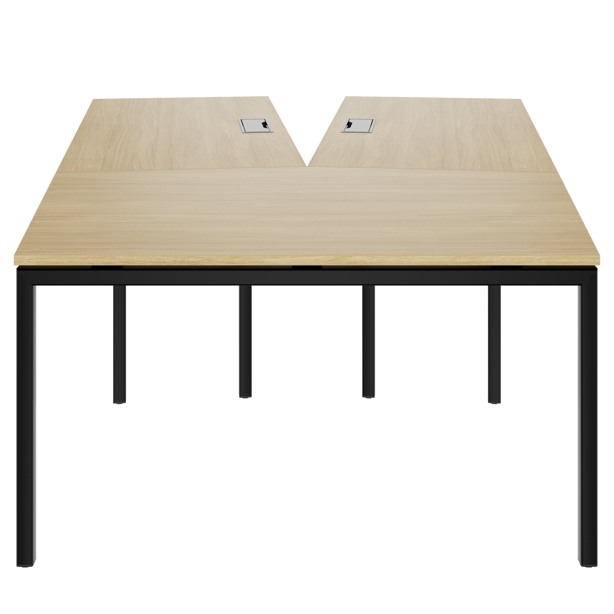 NOVA Konferenztisch | 2610-4598 mm, V-Form, optionale Elektrifizierung - 5 Main Image