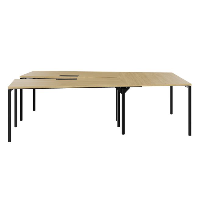 NOVA Konferenztisch | 2610-4598 mm, V-Form, optionale Elektrifizierung NOVA Konferenztisch | 2610-4598 mm, V-Form, optionale Elektrifizierung