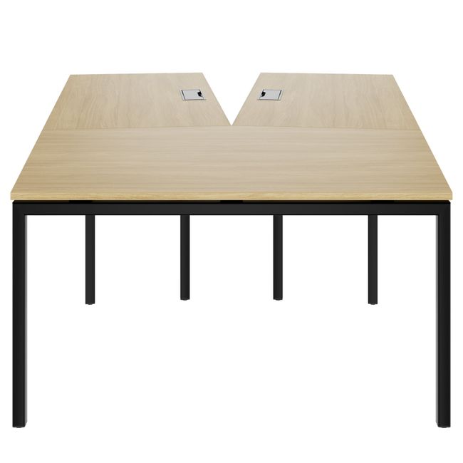 NOVA Konferenztisch | 2610-4598 mm, V-Form, optionale Elektrifizierung NOVA Konferenztisch | 2610-4598 mm, V-Form, optionale Elektrifizierung