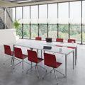 NOVA Konferenztisch | 2610-4598 mm, V-Form, optionale Elektrifizierung NOVA Konferenztisch | 2610-4598 mm, V-Form, optionale Elektrifizierung