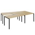 NOVA Konferenztisch | 2610-4598 mm, V-Form, optionale Elektrifizierung NOVA Konferenztisch | 2610-4598 mm, V-Form, optionale Elektrifizierung