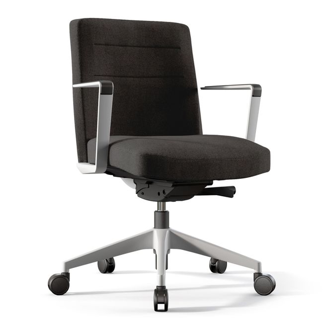 CRONOS Bürodrehstuhl | 5-Stern-Fußkreuz, Synchronmechanik, optionale Kopfstütze