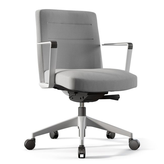 CRONOS Bürodrehstuhl | 5-Stern-Fußkreuz, Synchronmechanik, optionale Kopfstütze