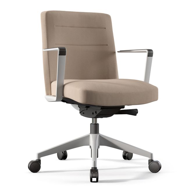 CRONOS Bürodrehstuhl | 5-Stern-Fußkreuz, Synchronmechanik, optionale Kopfstütze