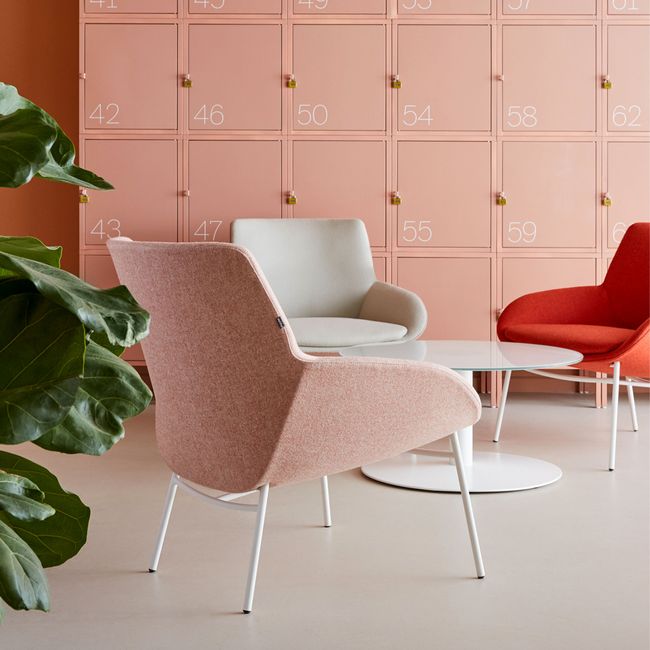 NOELLE Lounge-Sessel | 4-Fuß-Gestell