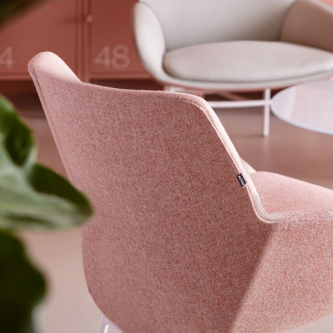 NOELLE Lounge-Sessel | 4-Fuß-Gestell