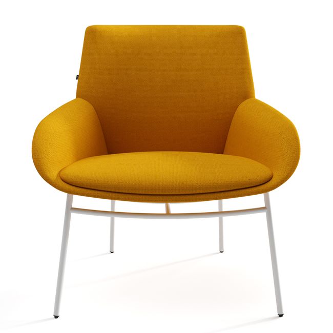 NOELLE Lounge-Sessel | 4-Fuß-Gestell