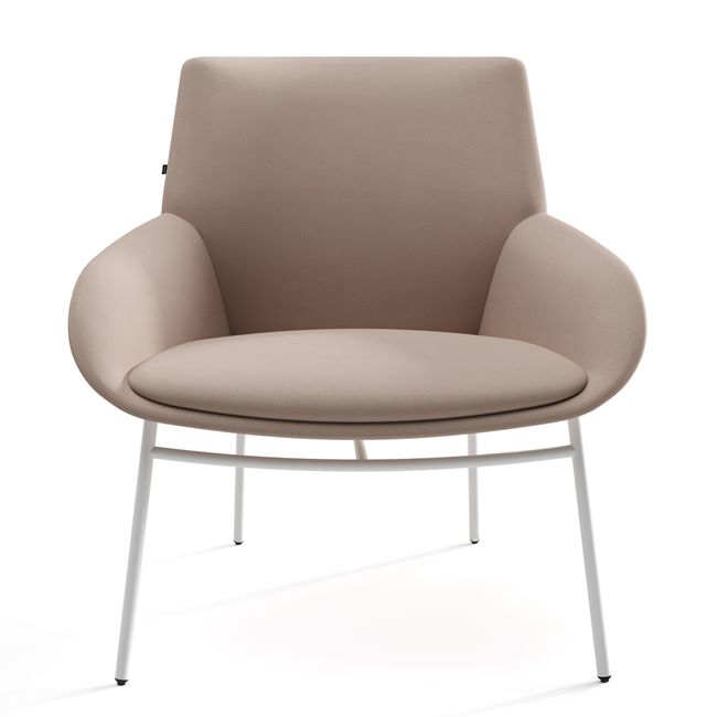 NOELLE Lounge-Sessel | 4-Fuß-Gestell