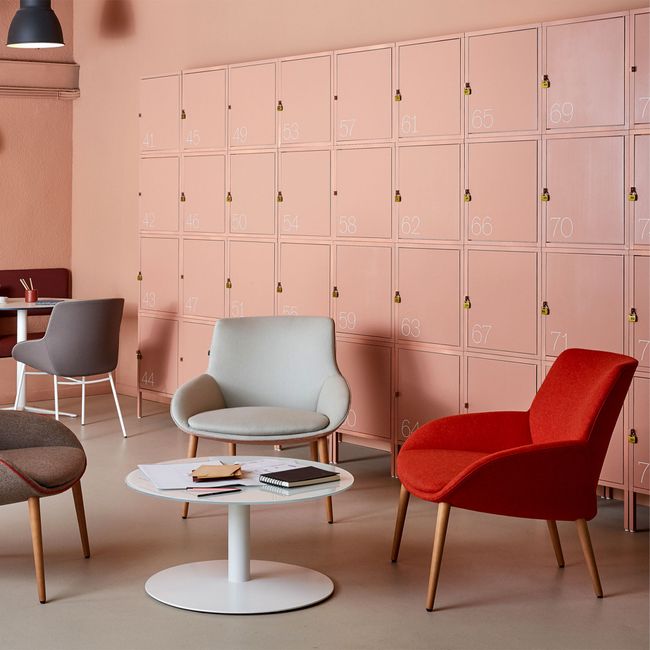 NOELLE Lounge-Sessel | 4-Fuß-Gestell