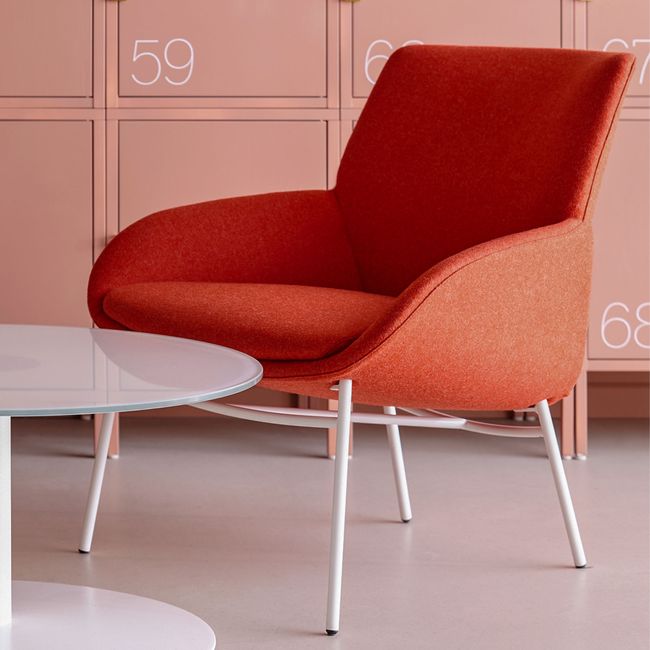 NOELLE Lounge-Sessel | 4-Fuß-Gestell