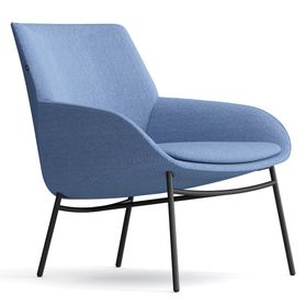 NOELLE Lounge-Sessel | 4-Fuß-Gestell