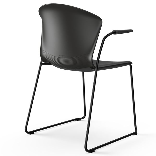 FLEX ATTACK Besucherstuhl | Kufengestell, mit oder ohne Polsterung