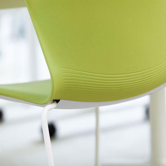 FLEX ATTACK Besucherstuhl | Kufengestell, mit oder ohne Polsterung