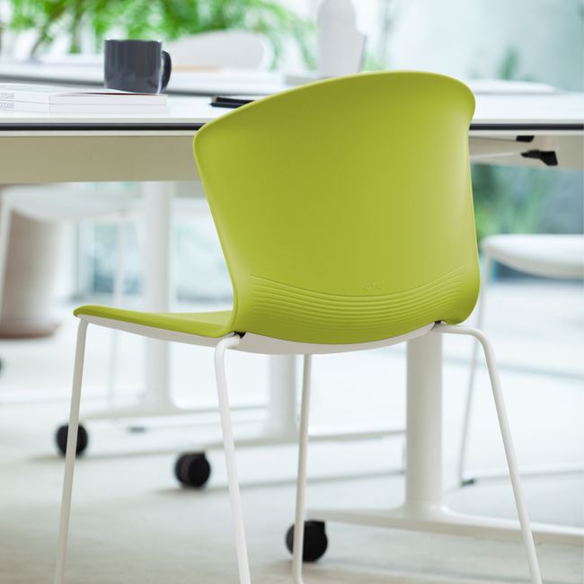 FLEX ATTACK Besucherstuhl | Kufengestell, mit oder ohne Polsterung