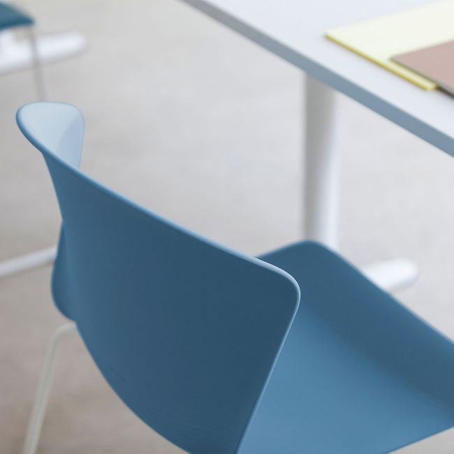 FLEX ATTACK Besucherstuhl | Kufengestell, mit oder ohne Polsterung