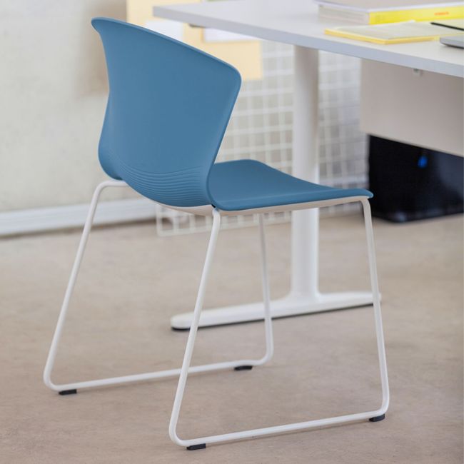 FLEX ATTACK Besucherstuhl | Kufengestell, mit oder ohne Polsterung