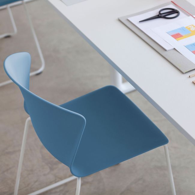 FLEX ATTACK Besucherstuhl | Kufengestell, mit oder ohne Polsterung