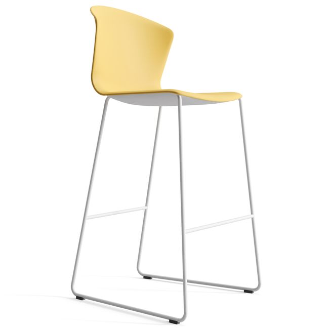 FLEX ATTACK Barhocker | Kufengestell, mit oder ohne Polsterung, Fußstütze