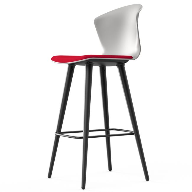 FLEX ATTACK Barhocker | Kufengestell, mit oder ohne Polsterung, Fußstütze