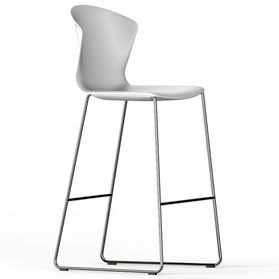 FLEX ATTACK Barhocker | Kufengestell, mit oder ohne Polsterung, Fußstütze