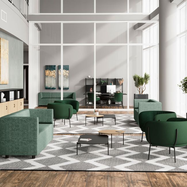 MORPHE Couchtisch | 500-1200 mm, Rund oder rechteckig