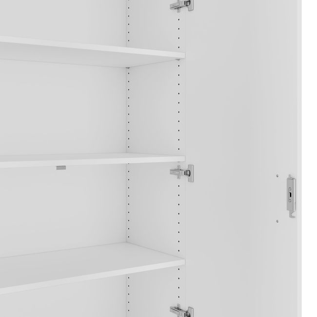 CHOICE Schrankwand | 6OH, 3000 x 2170 mm, Weiß