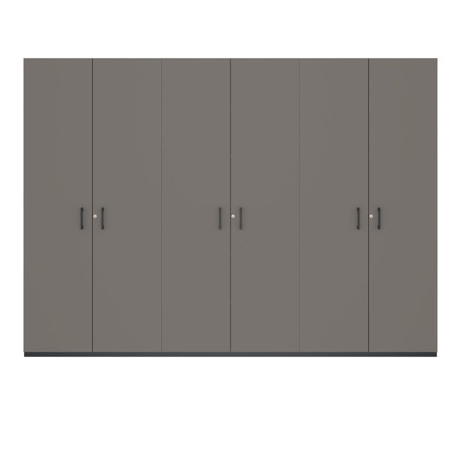 CHOICE Schrankwand | 6OH, 3000 x 2170 mm, Cubanitgrau CHOICE Schrankwand | 6OH, 3000 x 2170 mm, Cubanitgrau