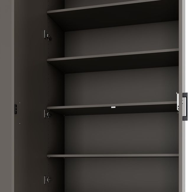 CHOICE Schrankwand | 6OH, 3000 x 2170 mm, Cubanitgrau CHOICE Schrankwand | 6OH, 3000 x 2170 mm, Cubanitgrau