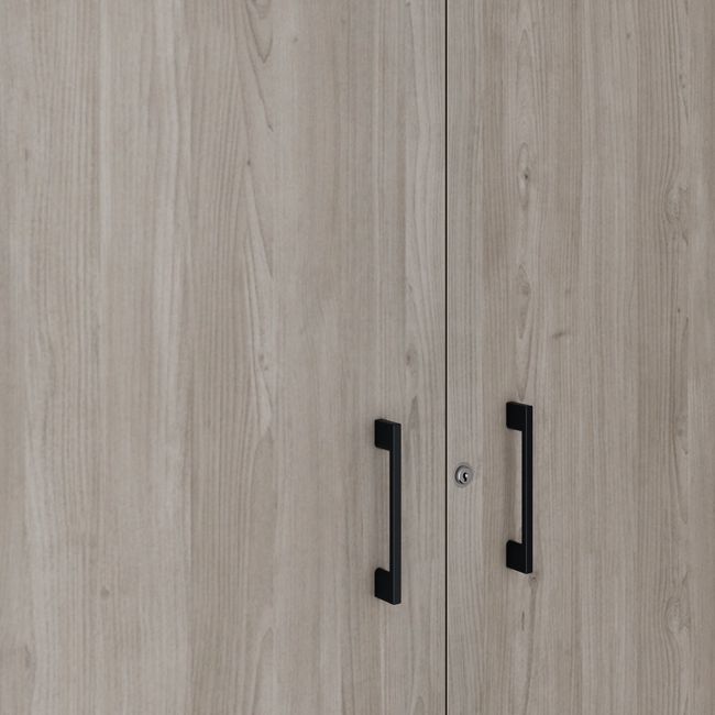 CHOICE Schrankwand | 6OH, 3000 x 2170 mm, Nordeiche grau