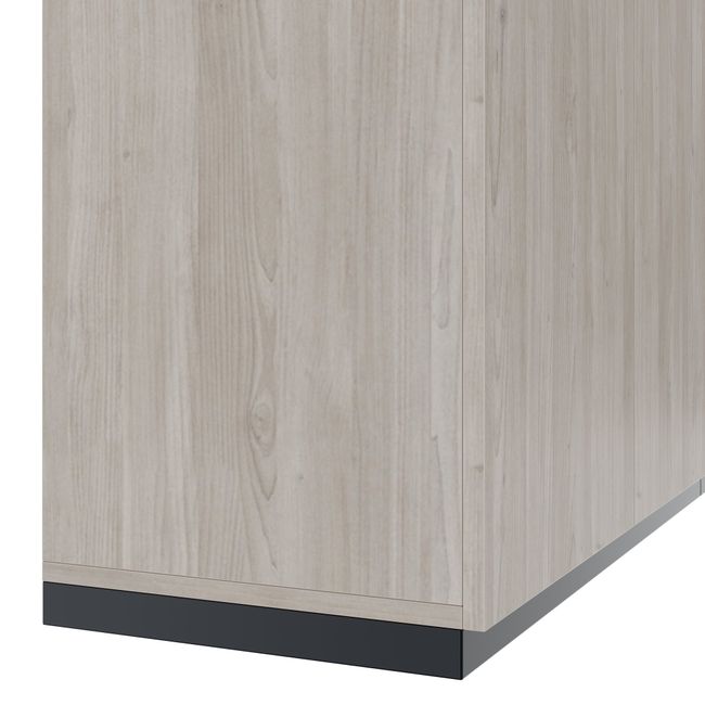 CHOICE Schrankwand | 6OH, 3000 x 2170 mm, Nordeiche grau