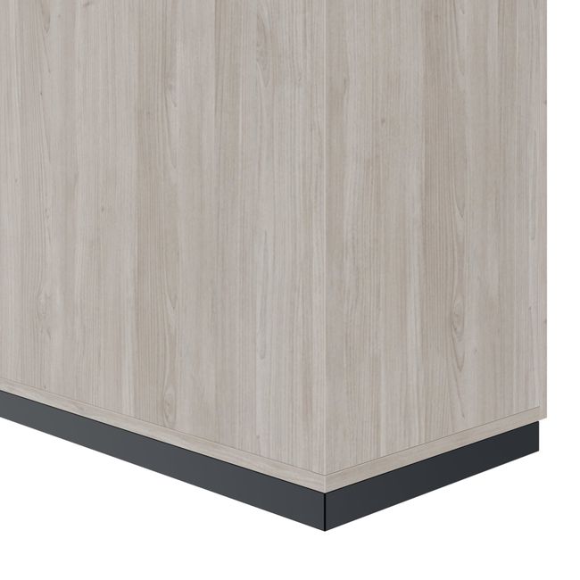 CHOICE Schrankwand | 6OH, 3000 x 2170 mm, Nordeiche grau