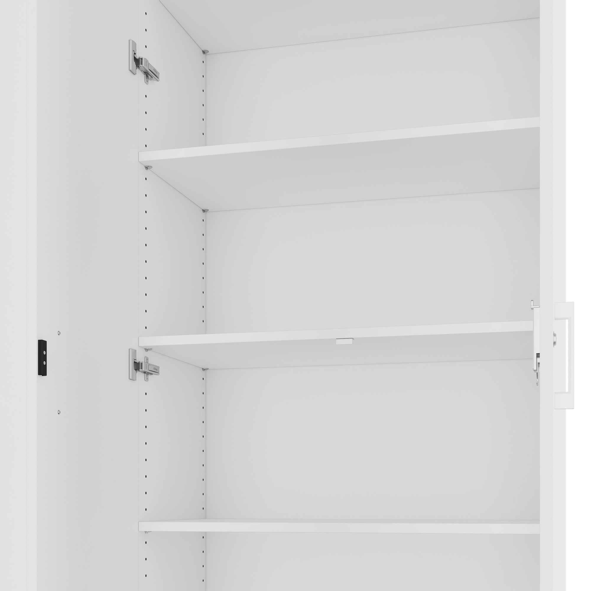 CHOICE Schrankwand | 6OH, 2400 x 2170 mm, Weiß - 7 Main Image
