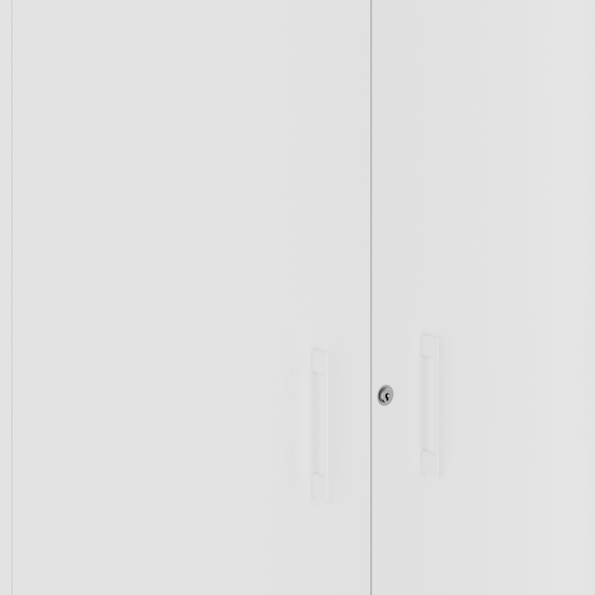 CHOICE Schrankwand | 6OH, 2400 x 2170 mm, Weiß - 6 Main Image