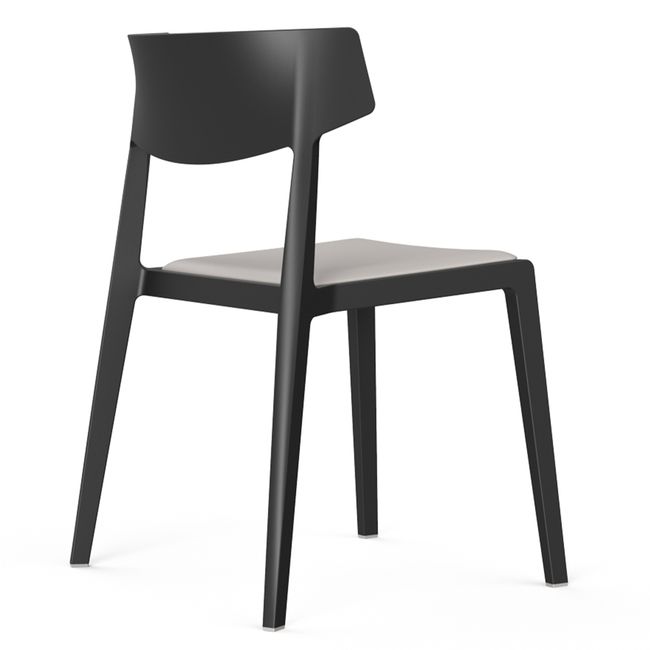 FLY Besucherstuhl | 4-Fuß-Gestell, gepolstert