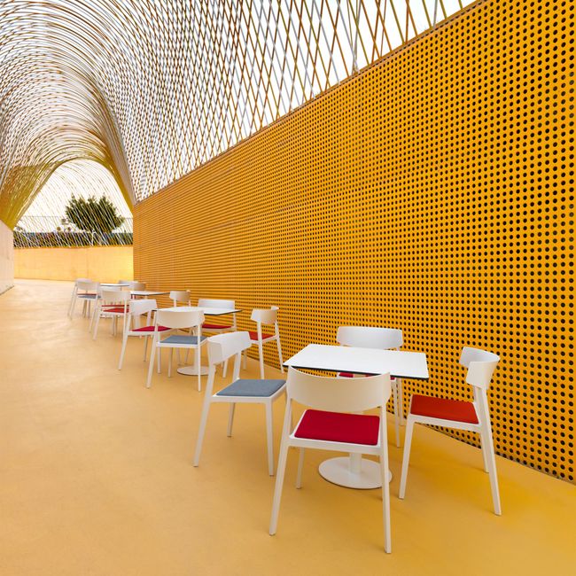 FLY Besucherstuhl | 4-Fuß-Gestell, gepolstert