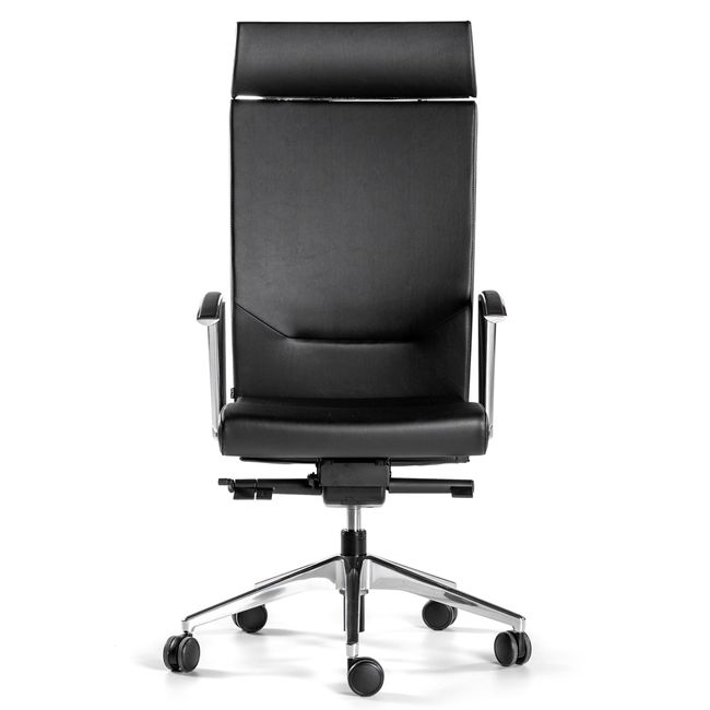 NAROS Bürodrehstuhl | 5-Stern-Fußkreuz, optional mit Synchronmechanik und Kopfstütze