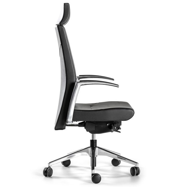 NAROS Bürodrehstuhl | 5-Stern-Fußkreuz, optional mit Synchronmechanik und Kopfstütze