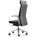 NAROS Bürodrehstuhl | 5-Stern-Fußkreuz, optional mit Synchronmechanik und Kopfstütze