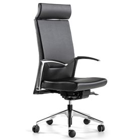 NAROS Bürodrehstuhl | 5-Stern-Fußkreuz, optional mit Synchronmechanik und Kopfstütze