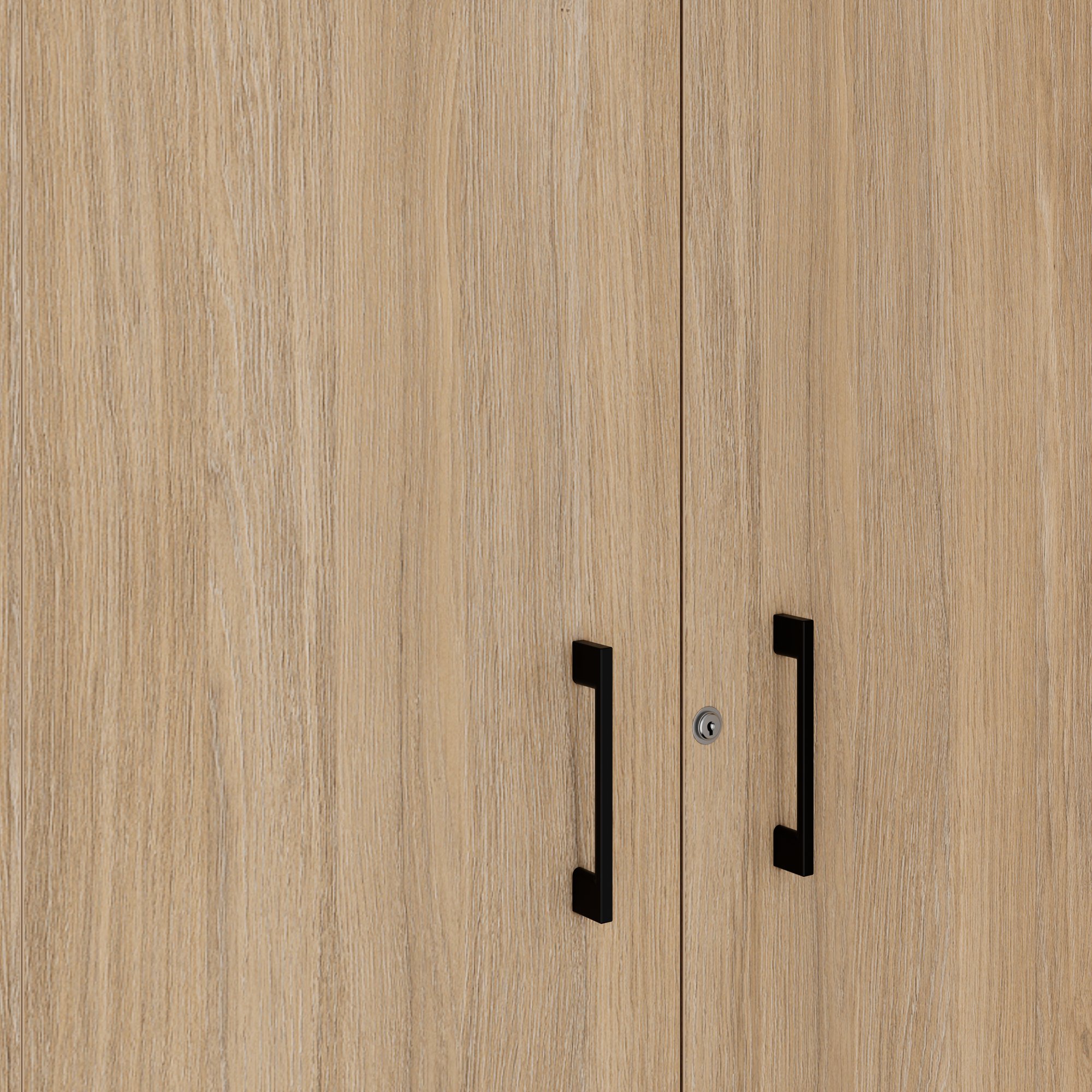 CHOICE Schrankwand | 6OH, 2400 x 2170 mm, Bernsteineiche - 6 Main Image