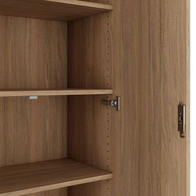CHOICE Schrankwand | 6OH, 2400 x 2170 mm, Bernsteineiche CHOICE Schrankwand | 6OH, 2400 x 2170 mm, Bernsteineiche
