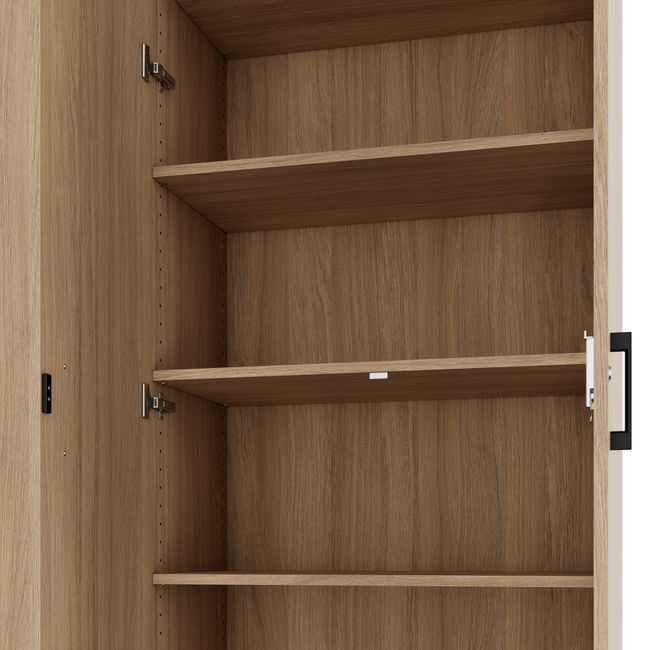 CHOICE Schrankwand | 6OH, 2400 x 2170 mm, Bernsteineiche CHOICE Schrankwand | 6OH, 2400 x 2170 mm, Bernsteineiche