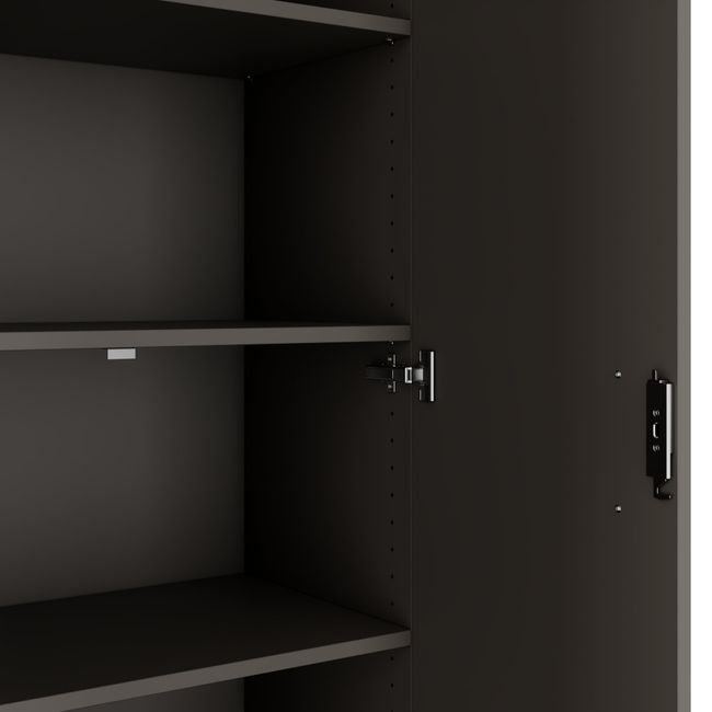CHOICE Schrankwand | 6OH, 2400 x 2170 mm, Cubanitgrau CHOICE Schrankwand | 6OH, 2400 x 2170 mm, Cubanitgrau