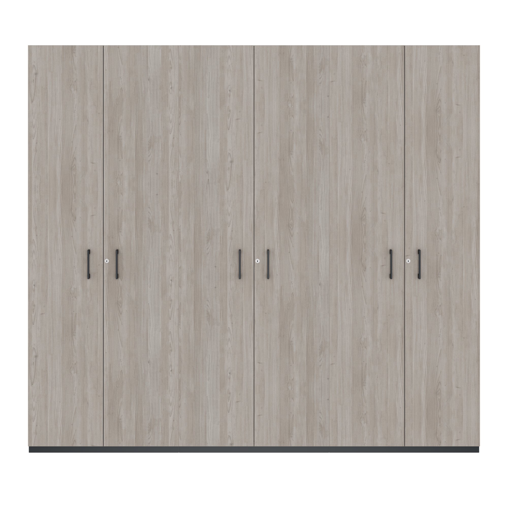CHOICE Schrankwand | 6OH, 2400 x 2170 mm, Nordeiche grau - 3 Main Image